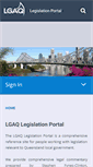 Mobile Screenshot of legislation.lgaq.asn.au